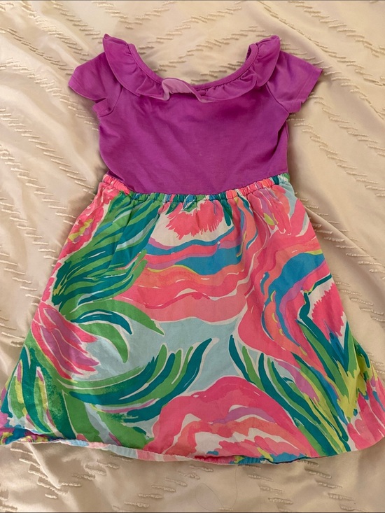 Lilly Pulitzer Other - Lilly Pulitzer Purple and Floral Print Sundress